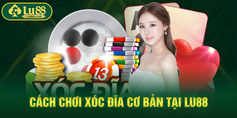 Cách chơi xóc đĩa cơ bản tại LU88