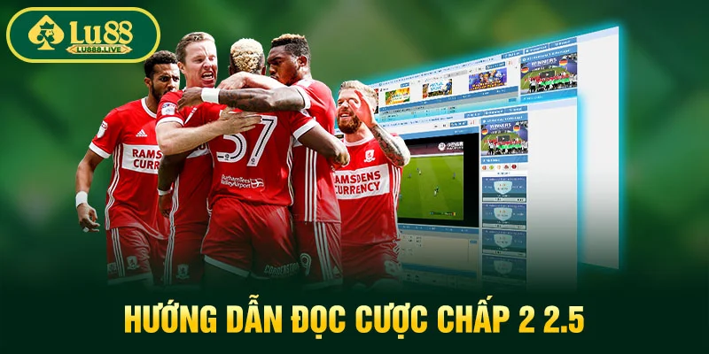 Hướng dẫn đọc cược chấp 2 2.5