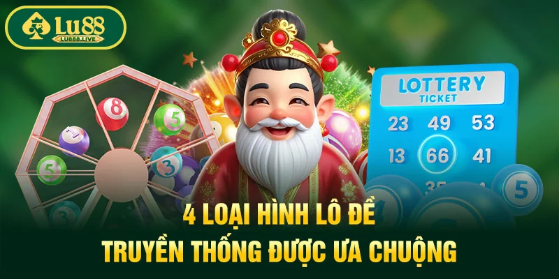 4 loại hình lô đề truyền thống được ưa chuộng