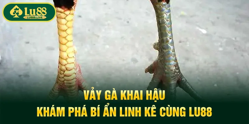 Vảy Gà Khai Hậu - Khám Phá Bí Ẩn Linh Kê Cùng LU88