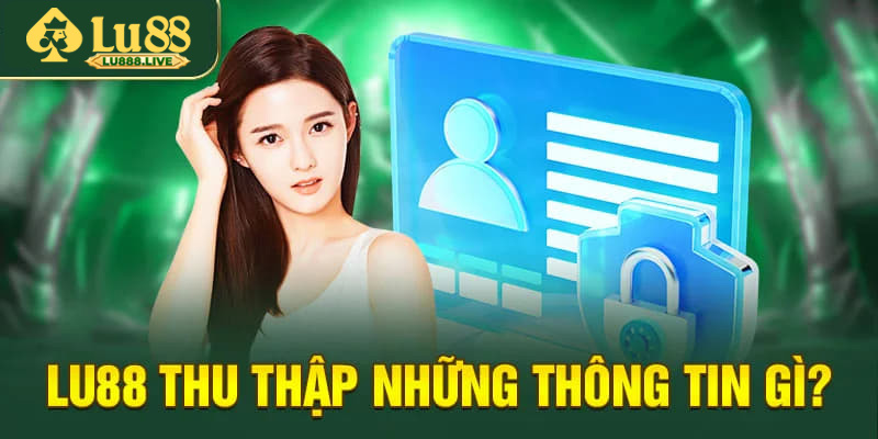 Chính sách bảo mật Lu88 thu thập những thông tin gì?
